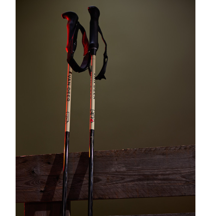 PISTE CARBON POLE  125 CM 