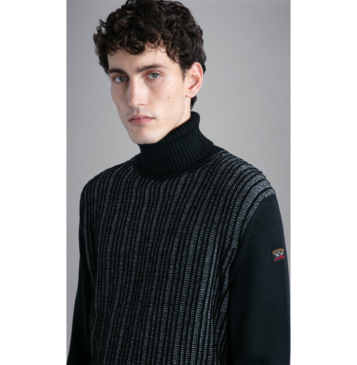 MEN'S WOOLLEN TURTLENECK