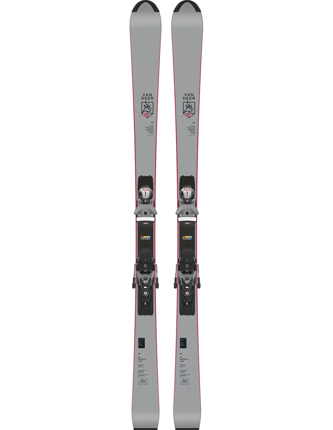 SL WORLD CUP 12.5 W PLATE R22 WC + SPX 12  165 CM