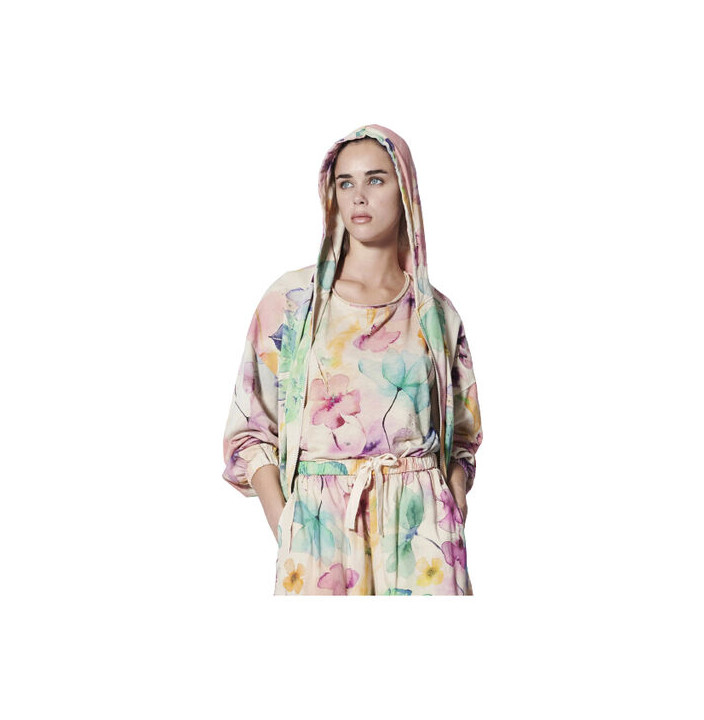 ALLOVER FULL-ZIP HOODIE