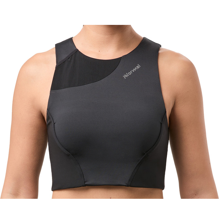 TRAIL CROPPED TOP W BLACK