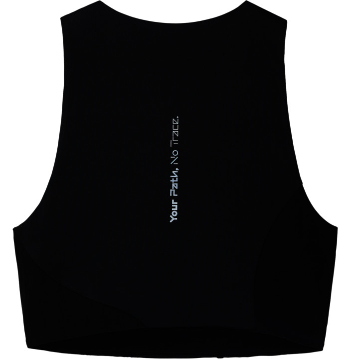 TRAIL CROPPED TOP W BLACK