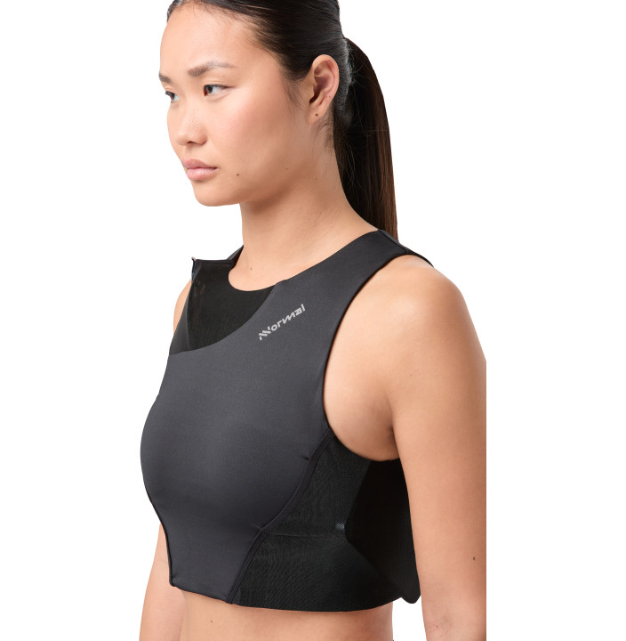 TRAIL CROPPED TOP W BLACK