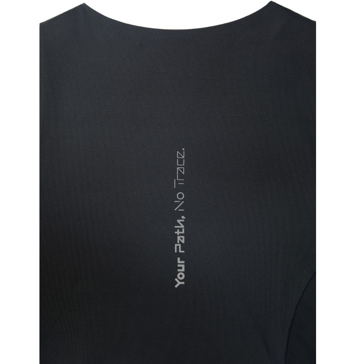 TRAIL CROPPED TOP W BLACK