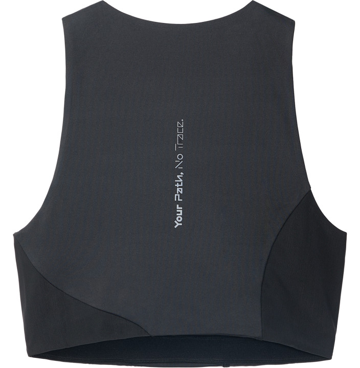 TRAIL CROPPED TOP W BLACK