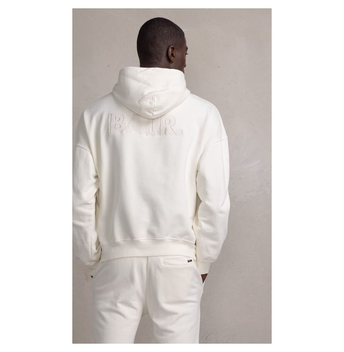 JOEY BOX SATIN HOODIE