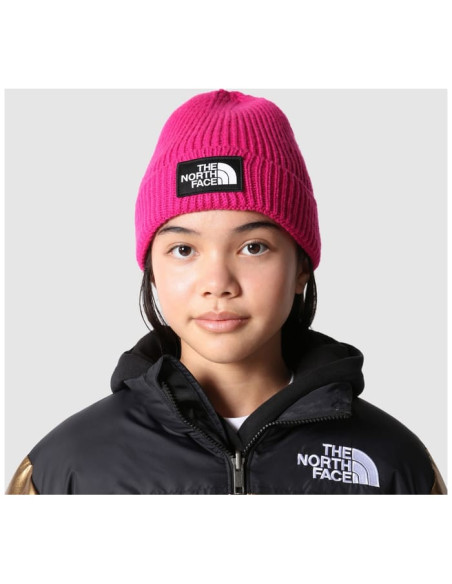 KIDS TNF BOX LOGO CUFFED BEANIE KIDS TNF BOX LOGO CUFFED BEANIE