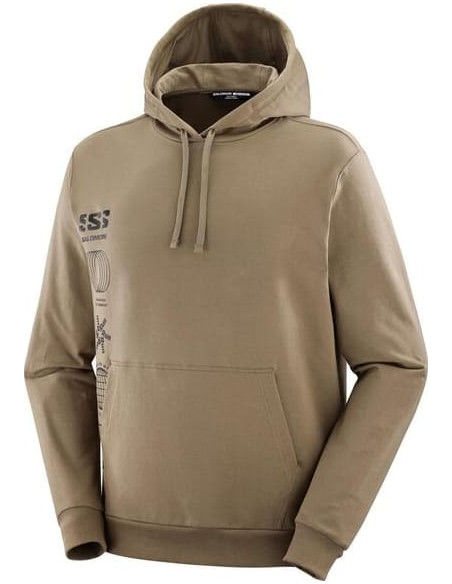 GRAPHIC PULL OVER HOODY M