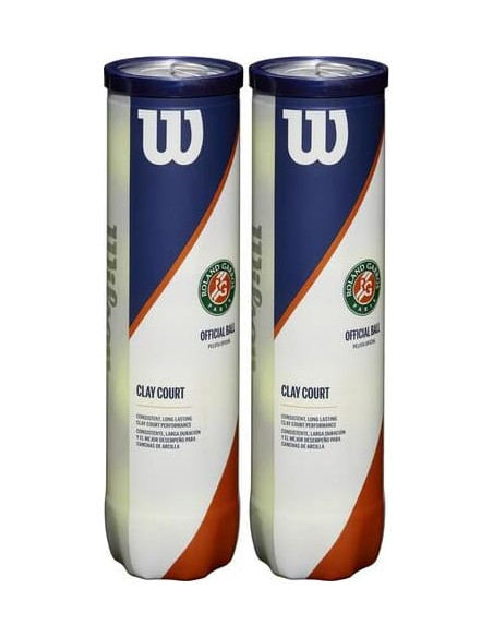 ROLAND GARROS CLAY CT 4 BALL 2PK ROLAND GARROS CLAY CT 4 BALL 2PK