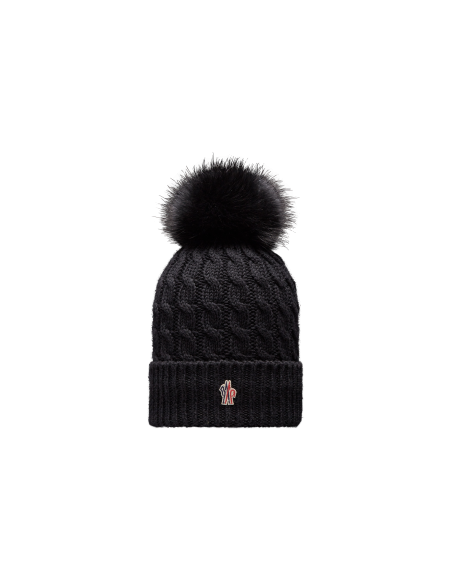 WOOL BEANIE WITH POM POM