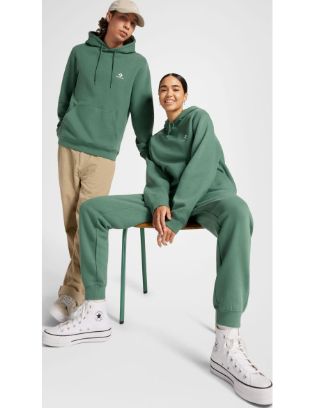 FIT LEFT CHEST STAR CHEV EMB HOODIE BB