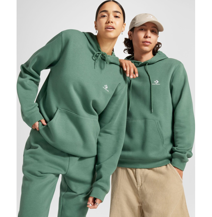 FIT LEFT CHEST STAR CHEV EMB HOODIE BB