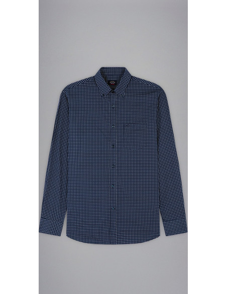 CAMICIA IN POPELINE DI COTONE STAMPATO