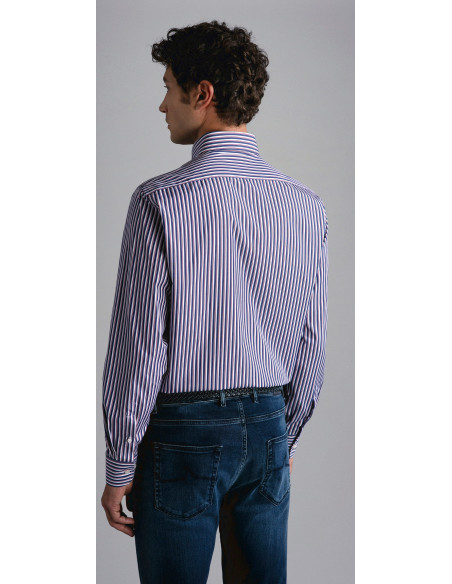 CAMICIA IN POPELINE DI COTONE SOFT TOUCH