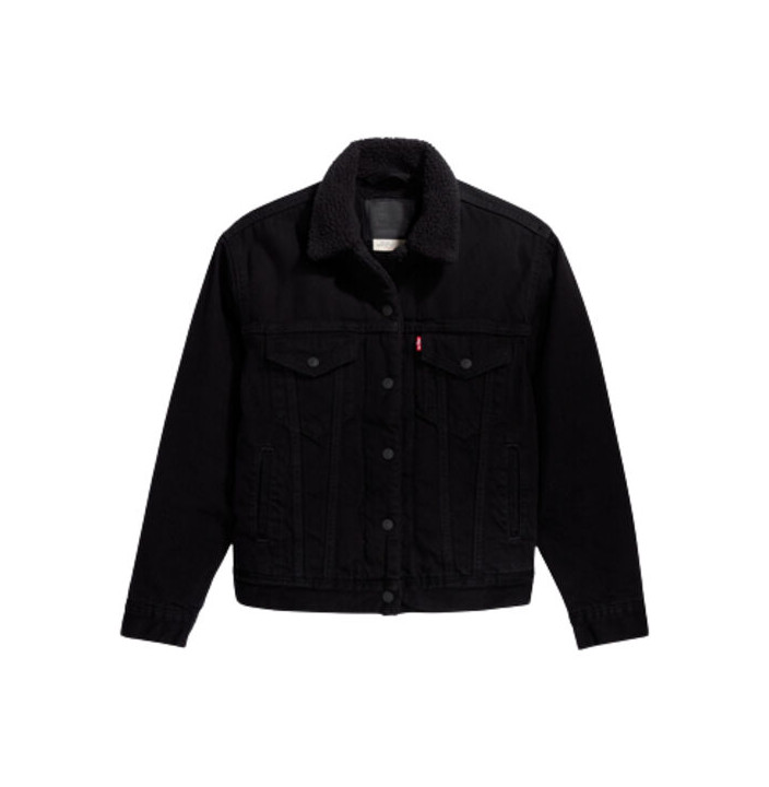 EX-BOYFRIEND SHERPA TRUCKER JACKET