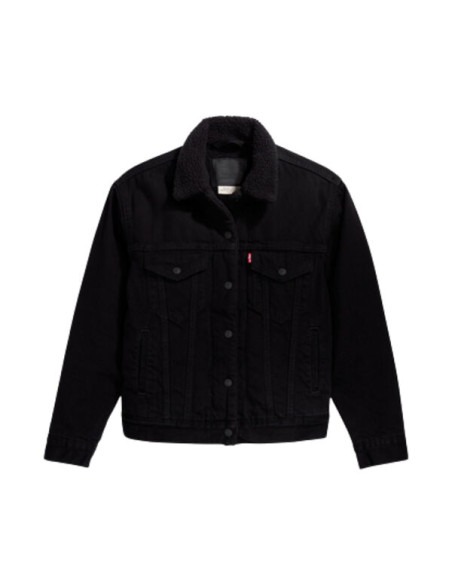 EX-BOYFRIEND SHERPA TRUCKER JACKET