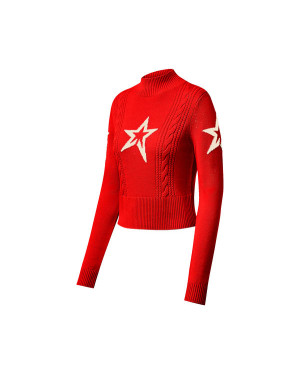 CABLE UNDERWEAR SWEATER