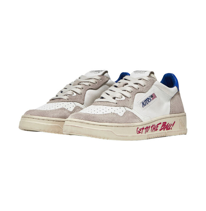 MEDALIST LOW SNEAKERS IN LEATHER