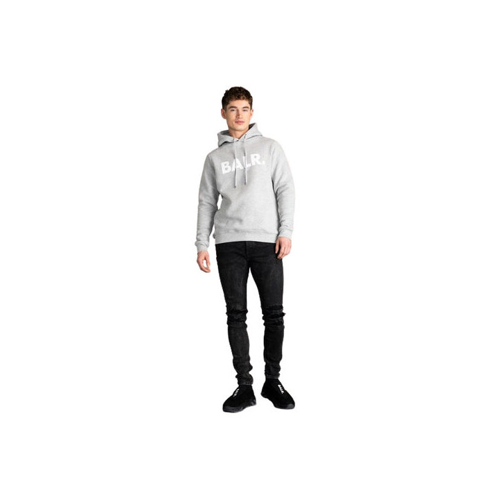 BRAND STRAIGHT HOODIE