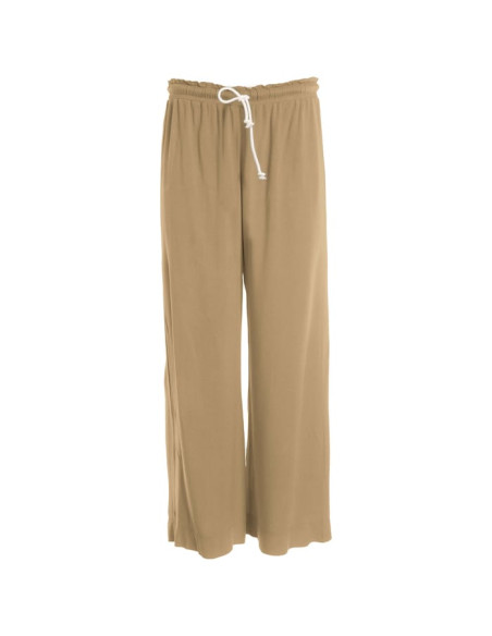 CREPE CROP PANTS
