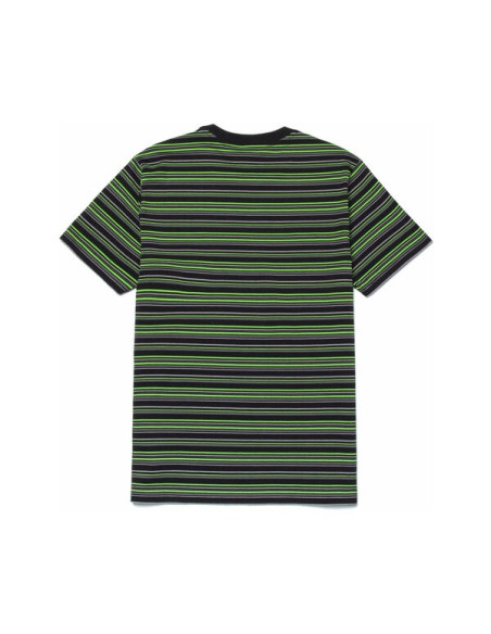 CROWN STRIPE S S KNIT TOP