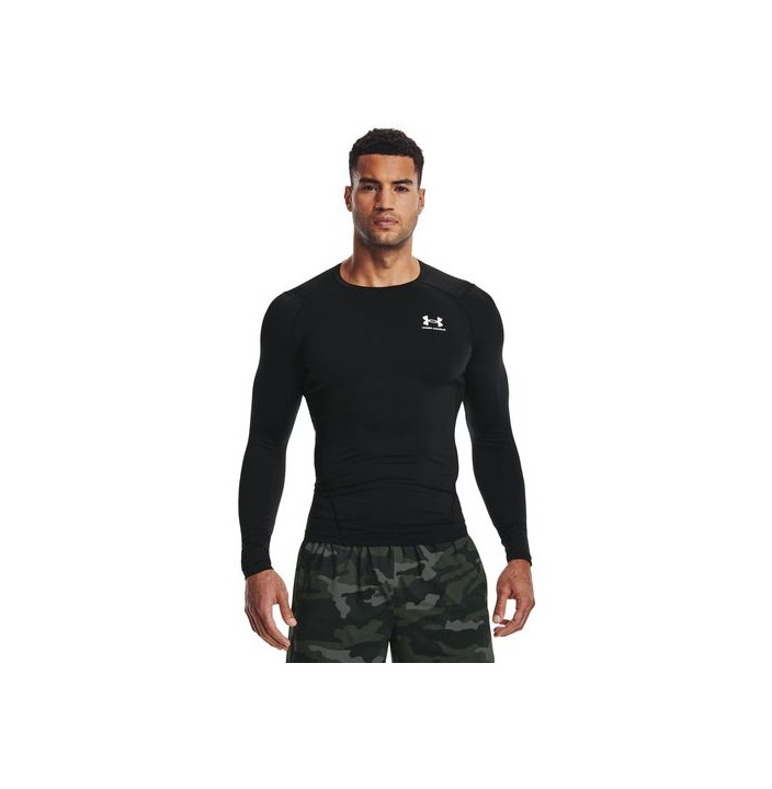 UA HG ARMOUR COMP LS-GRN