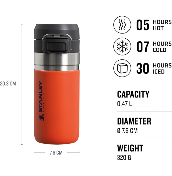 BOTE TERMO AGUA 0,47L