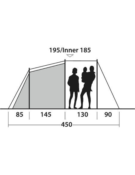 OUTWELL TENT DASH 4