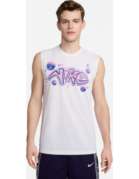 NIKE MEN'S DRI-FIT SLEEVELESS BASKE