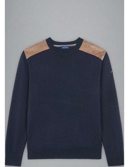 PULL RAS DU COU EN LAINE                                    