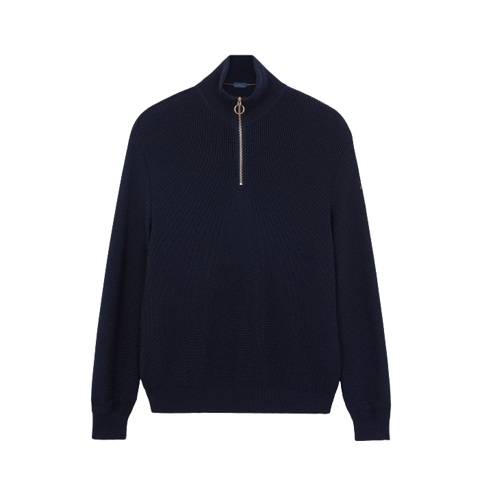MEN'S ZIPPED PULLOVER
