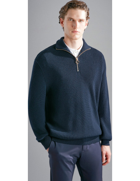MEN'S ZIPPED PULLOVER     MEN'S ZIPPED PULLOVER