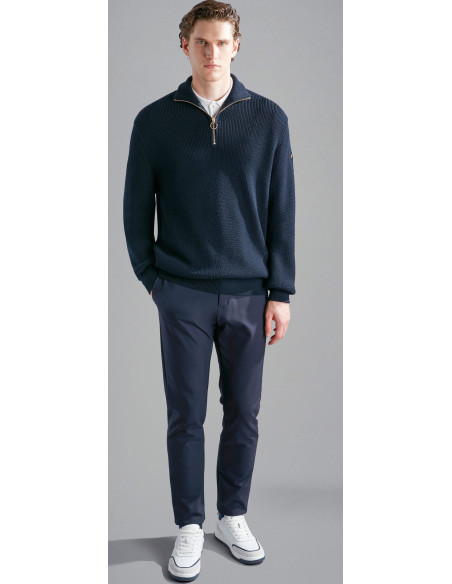 MEN'S ZIPPED PULLOVER     MEN'S ZIPPED PULLOVER
