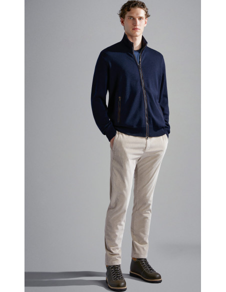 MEN'S ZIPPED PULLOVER     MEN'S ZIPPED PULLOVER