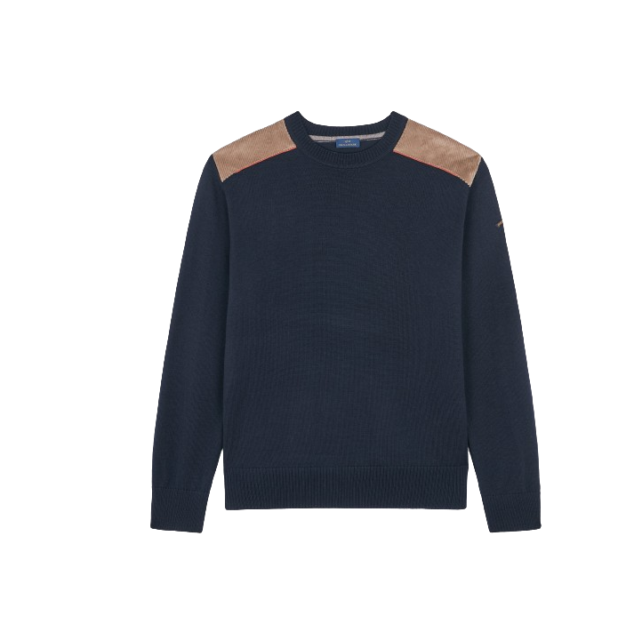 PULL RAS DU COU EN LAINE                                    