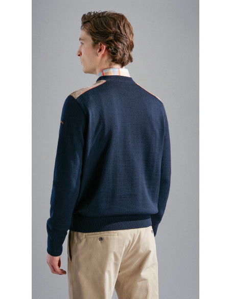 PULL RAS DU COU EN LAINE                                    