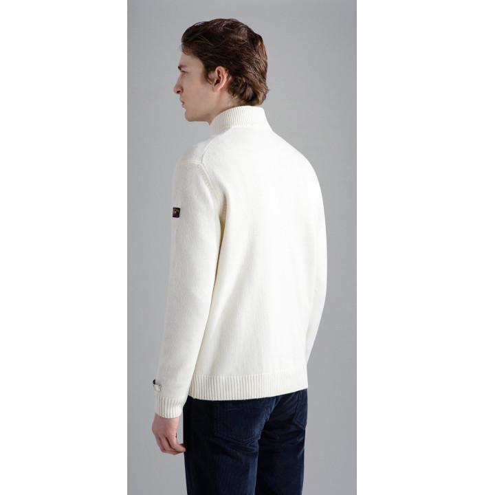 MEN'S ZIPPED PULLOVER    