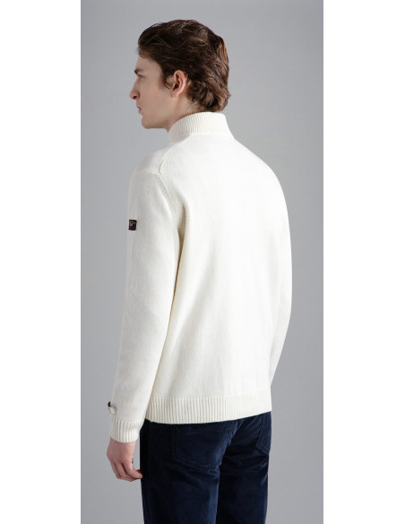 MEN'S ZIPPED PULLOVER    