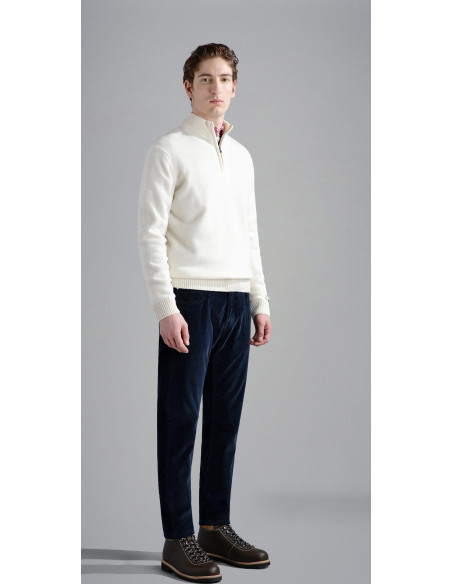 MEN'S ZIPPED PULLOVER    