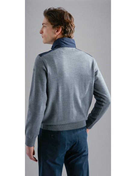 MEN'S ZIPPED PULLOVER     MEN'S ZIPPED PULLOVER