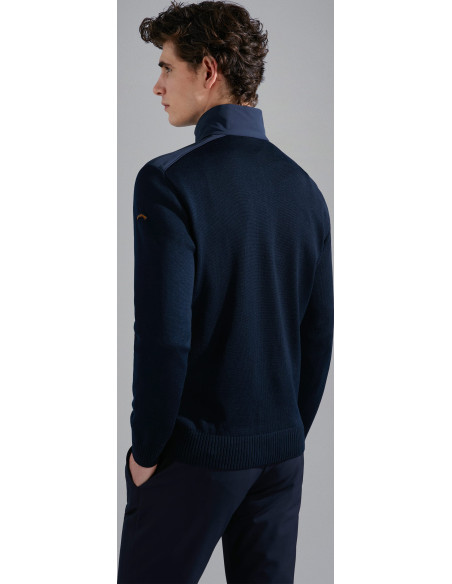 MEN'S ZIPPED PULLOVER    