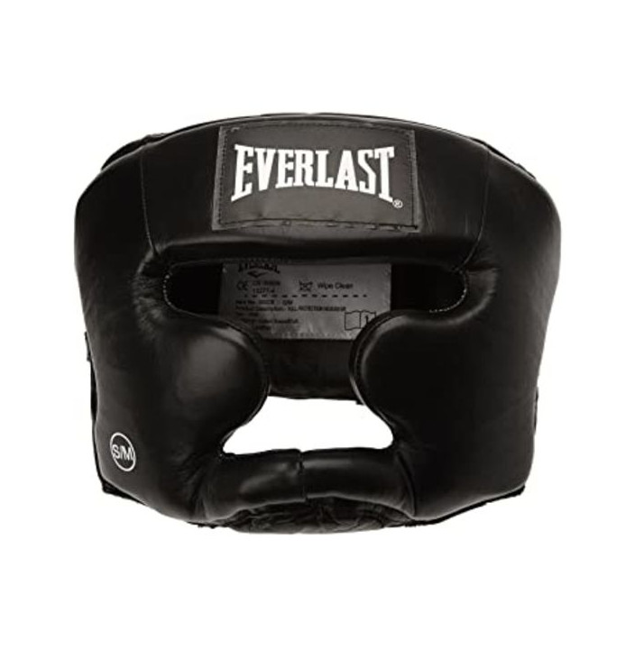 LEATHER FULL PROTECTION HEADGEAR