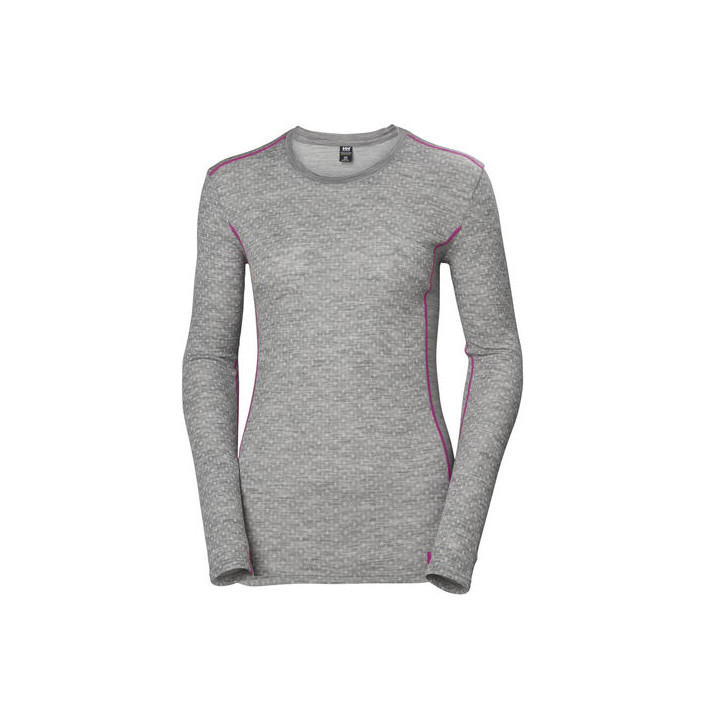 W MERINO MID GRAPHIC LS