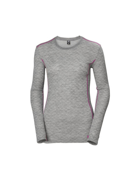 W MERINO MID GRAPHIC LS