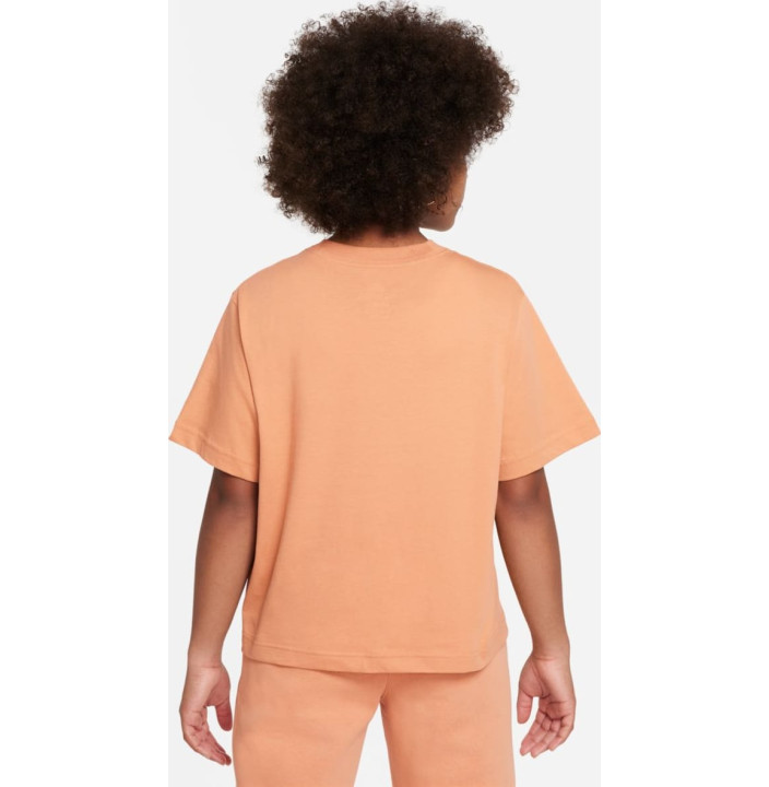 G NSW TEE BOXY METALLIC HBR