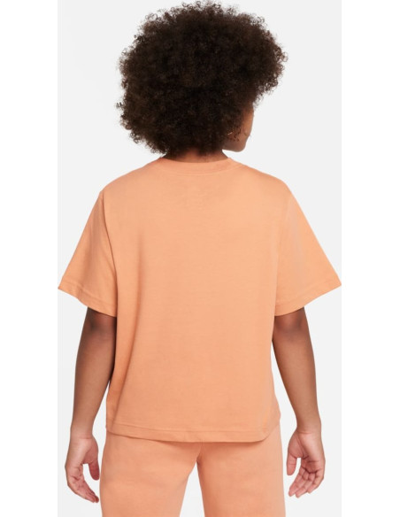 G NSW TEE BOXY METALLIC HBR