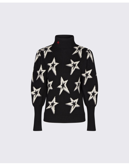 STAR DUST BALLOON SLEEVE SWEATER STAR DUST BALLOON SLEEVE SWEATER