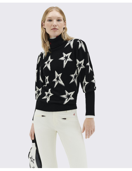 STAR DUST BALLOON SLEEVE SWEATER STAR DUST BALLOON SLEEVE SWEATER