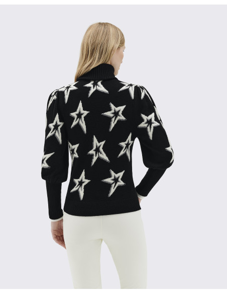 STAR DUST BALLOON SLEEVE SWEATER STAR DUST BALLOON SLEEVE SWEATER