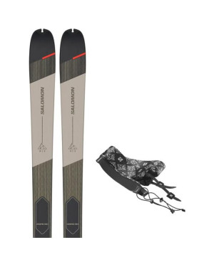 SKI SET T MTN 80 CARB+SKINS RAINY DA 164